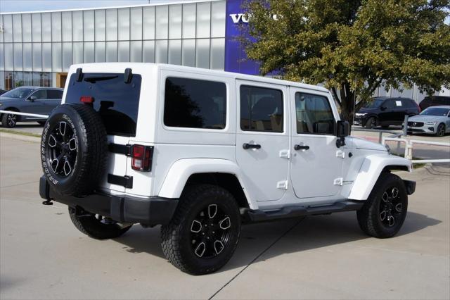 used 2018 Jeep Wrangler JK Unlimited car, priced at $21,853