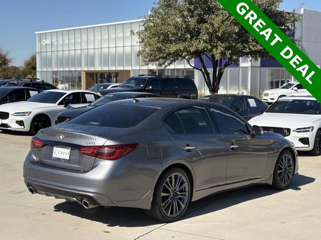 used 2022 INFINITI Q50 car, priced at $37,400