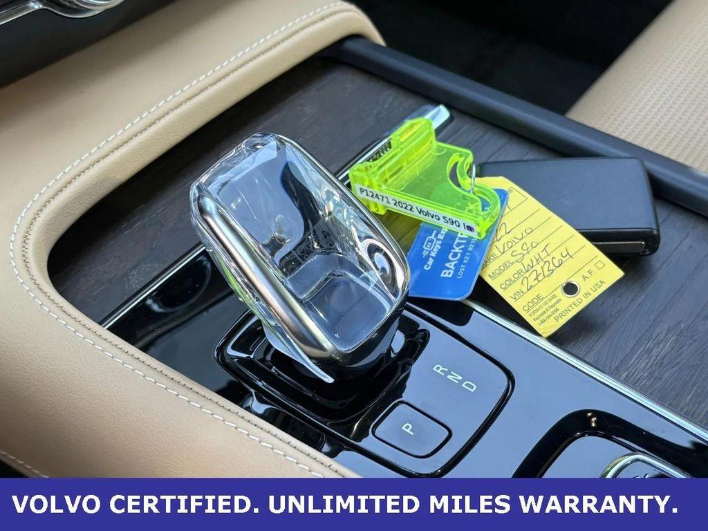 used 2022 Volvo S90 car, priced at $42,500