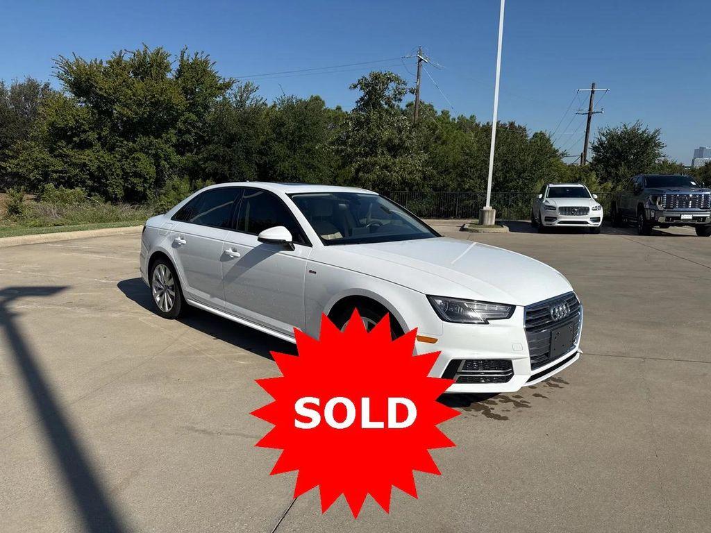 used 2018 Audi A4 car, priced at $18,777