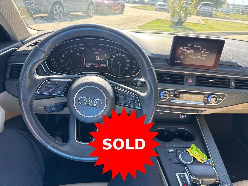 used 2018 Audi A4 car, priced at $18,777