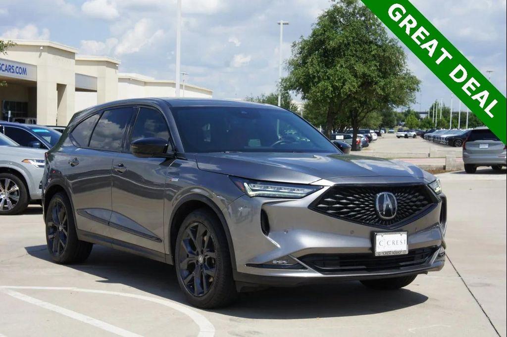 used 2023 Acura MDX car, priced at $42,500