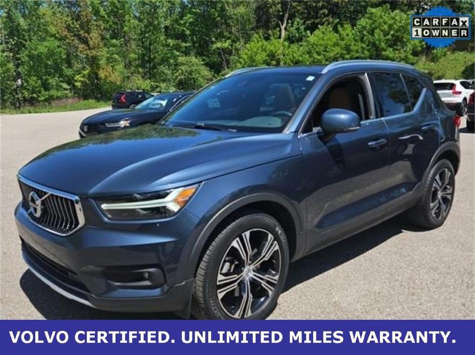 used 2021 Volvo XC40 car, priced at $34,999
