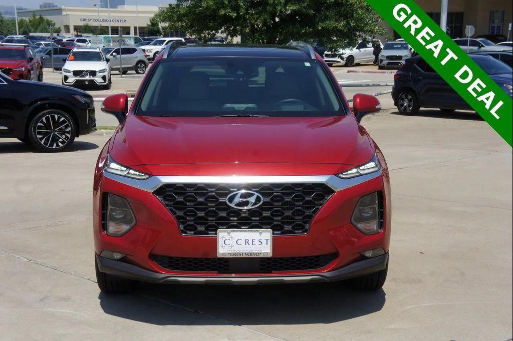 used 2019 Hyundai Santa Fe car, priced at $22,000