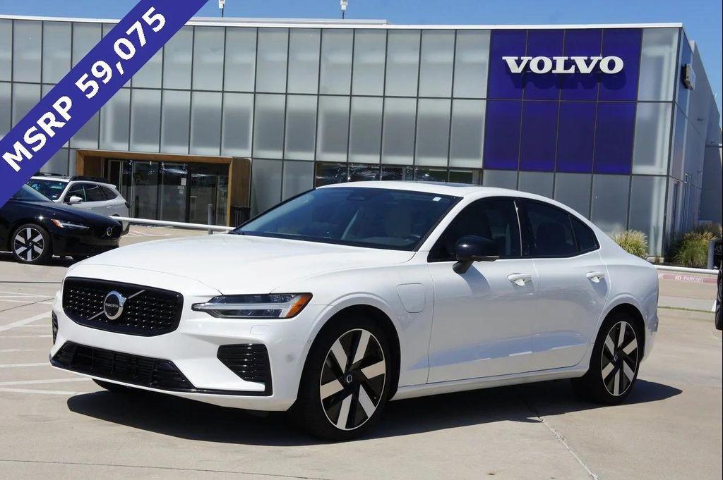 used 2024 Volvo S60 Recharge Plug-In Hybrid car, priced at $44,500