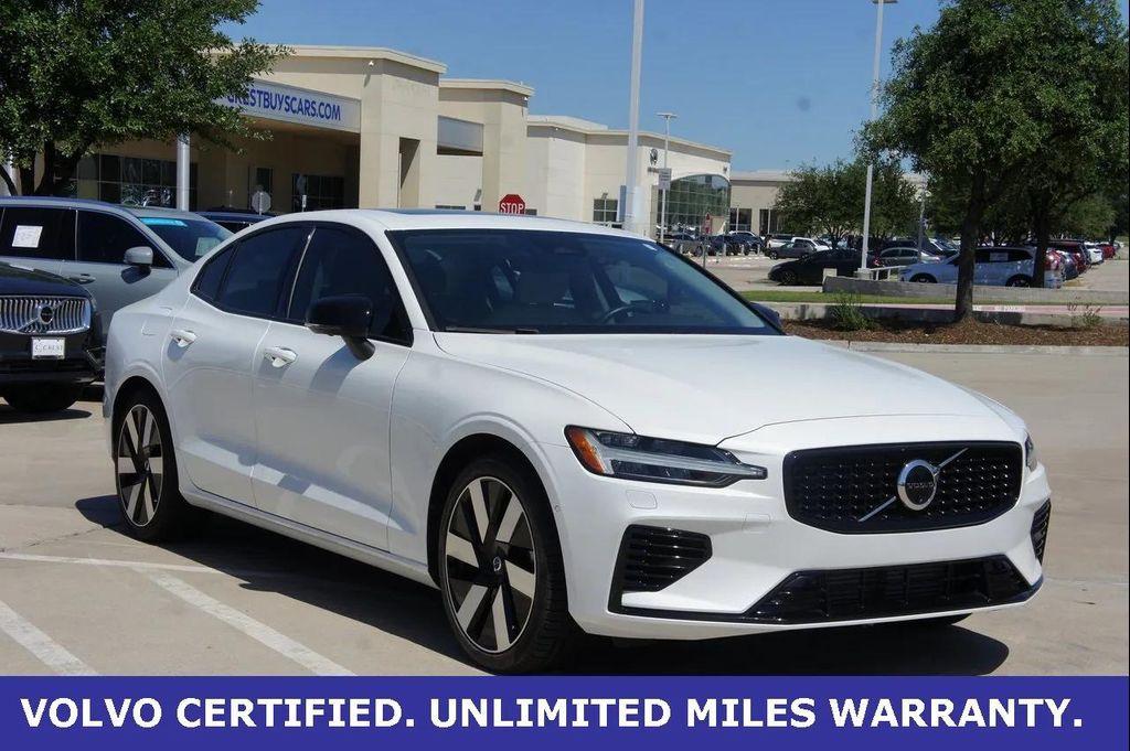 used 2024 Volvo S60 Recharge Plug-In Hybrid car, priced at $45,000