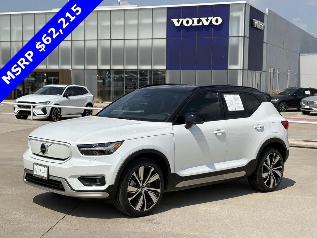 used 2021 Volvo XC40 Recharge Pure Electric car, priced at $23,998