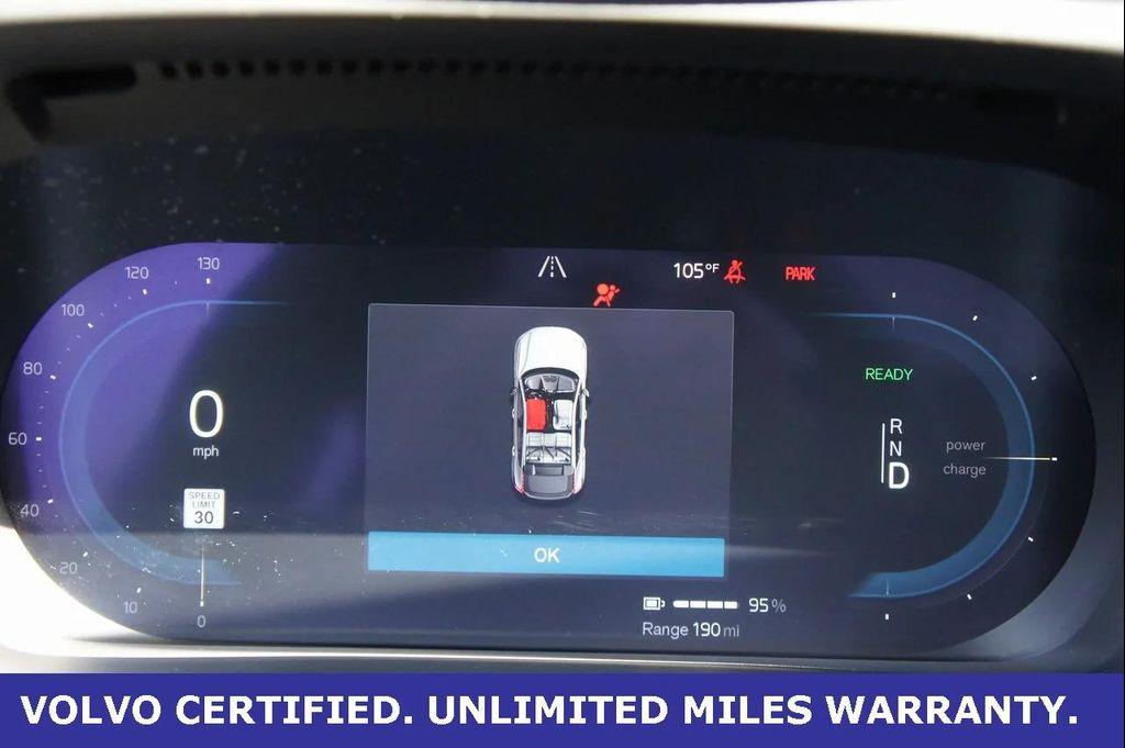 used 2023 Volvo C40 Recharge Pure Electric car, priced at $28,800