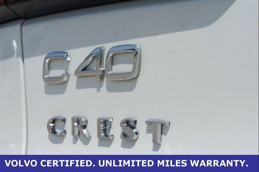 used 2023 Volvo C40 Recharge Pure Electric car, priced at $28,800