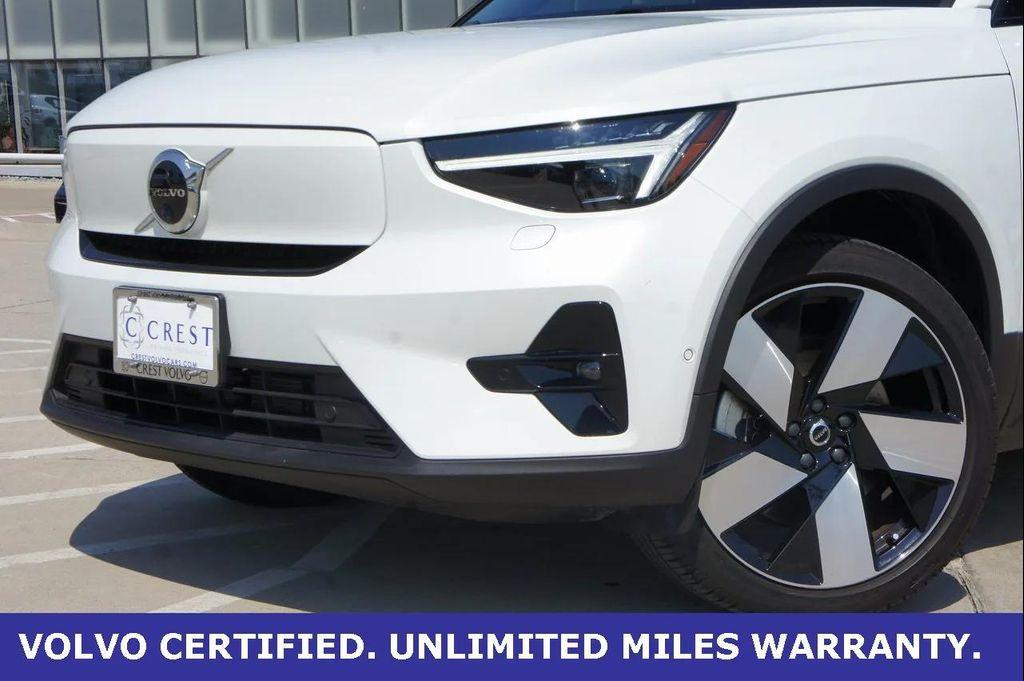 used 2023 Volvo C40 Recharge Pure Electric car, priced at $28,800