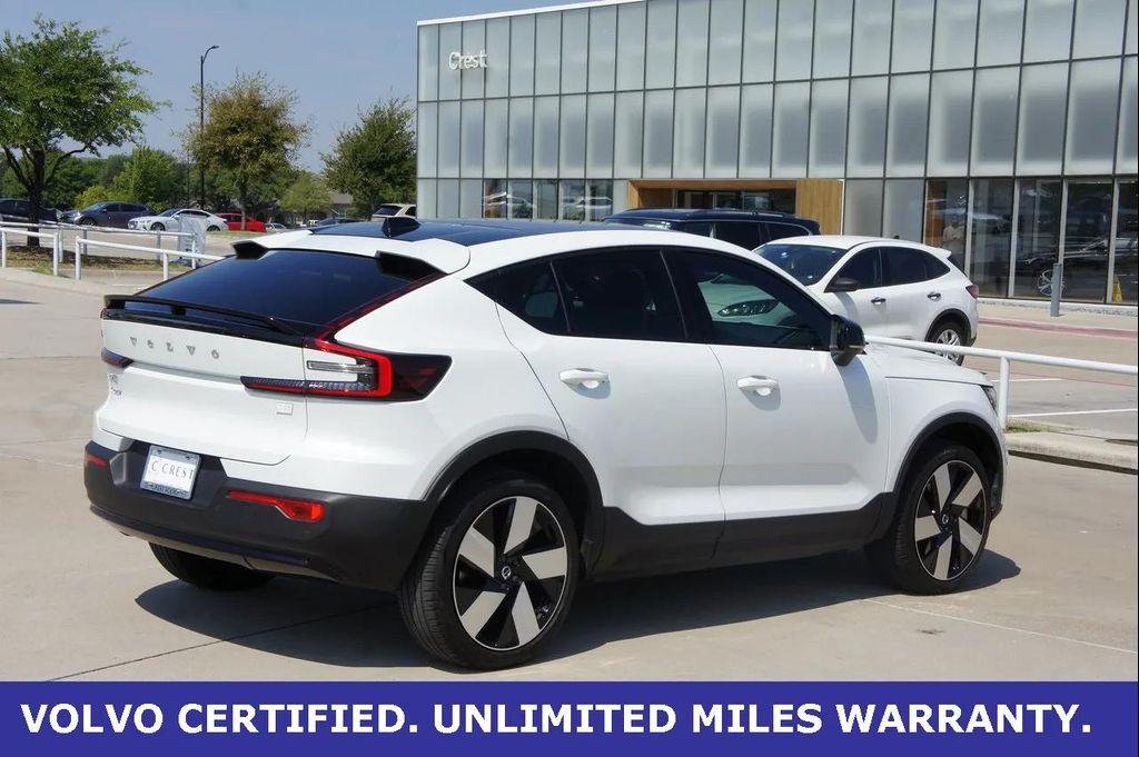 used 2023 Volvo C40 Recharge Pure Electric car, priced at $28,800