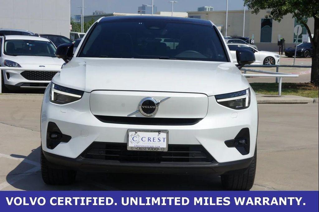 used 2023 Volvo C40 Recharge Pure Electric car, priced at $28,800