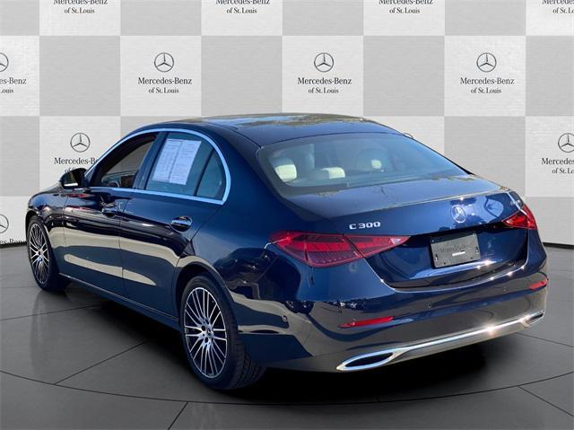 used 2022 Mercedes-Benz C-Class car, priced at $40,025