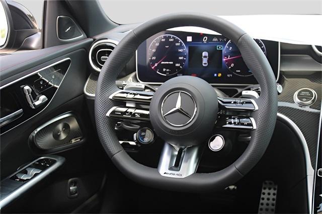 new 2024 Mercedes-Benz AMG C 43 car, priced at $77,485