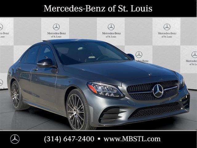 used 2021 Mercedes-Benz C-Class car, priced at $33,011