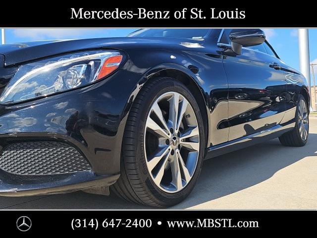 used 2018 Mercedes-Benz C-Class car, priced at $25,502