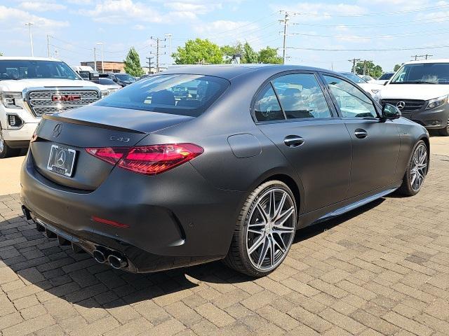 new 2025 Mercedes-Benz AMG C 43 car, priced at $83,060