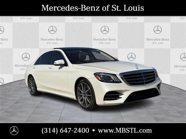 used 2020 Mercedes-Benz S-Class car, priced at $56,006