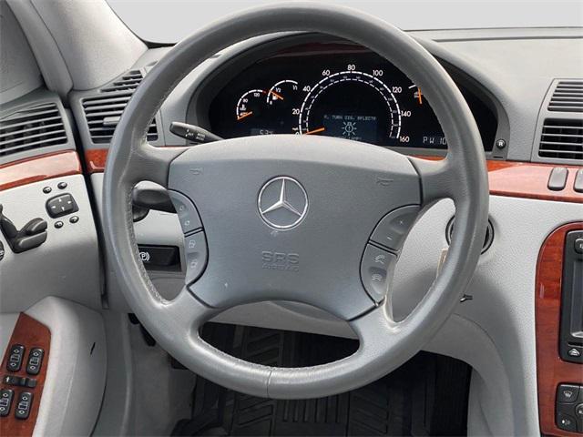 used 2002 Mercedes-Benz S-Class car, priced at $8,527