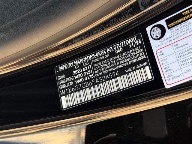 new 2025 Mercedes-Benz S-Class car, priced at $138,010
