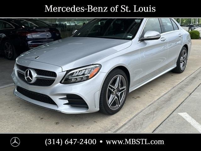 used 2021 Mercedes-Benz C-Class car, priced at $37,010