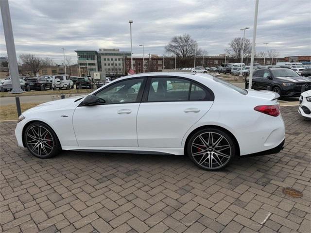 new 2025 Mercedes-Benz AMG C 43 car, priced at $83,770