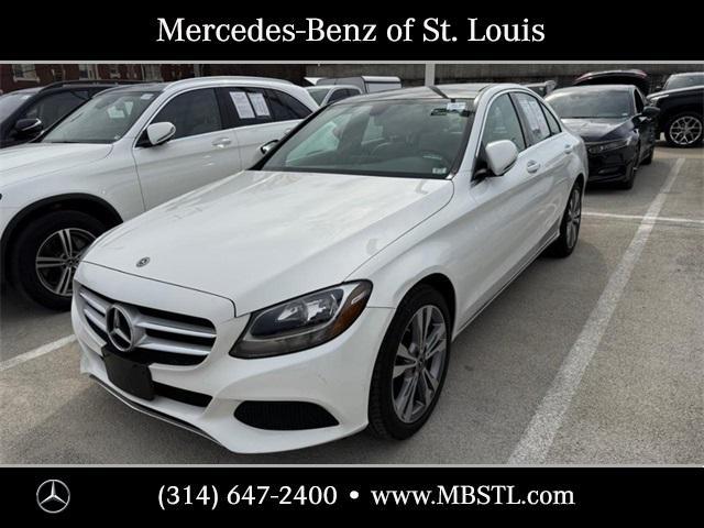 used 2018 Mercedes-Benz C-Class car, priced at $24,506