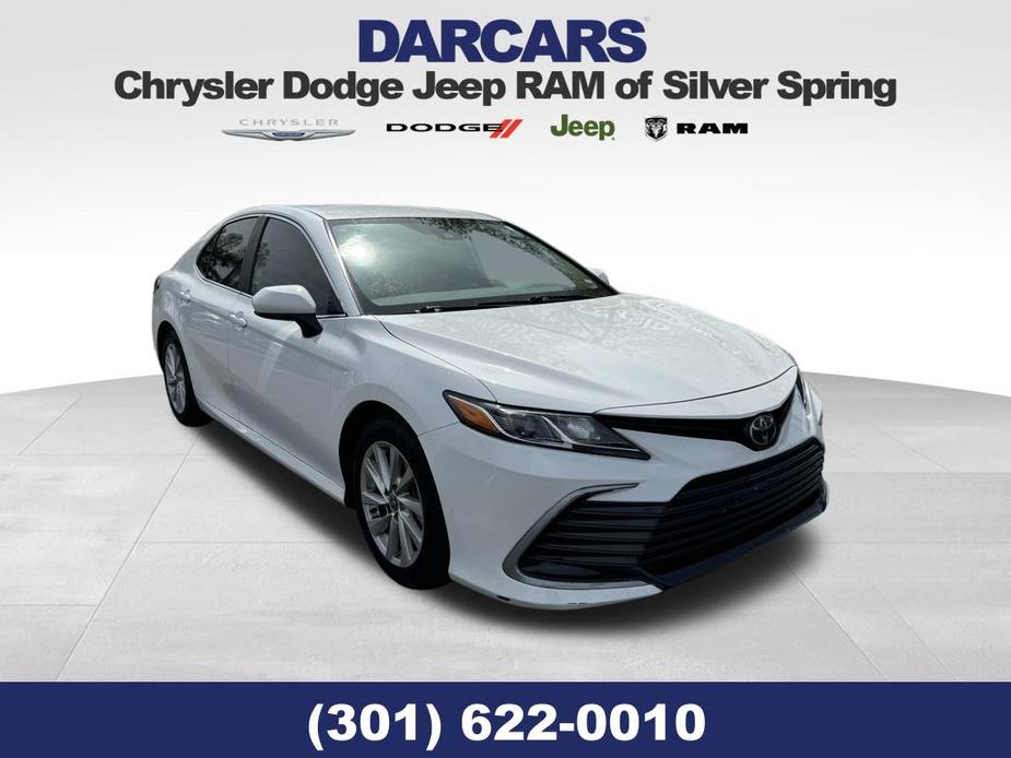 used 2021 Toyota Camry car, priced at $18,047