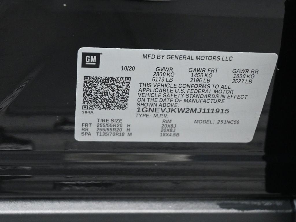 used 2021 Chevrolet Traverse car, priced at $32,499