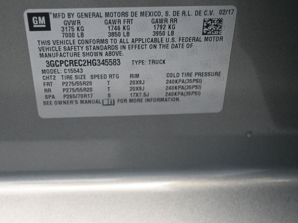 used 2017 Chevrolet Silverado 1500 car, priced at $21,482