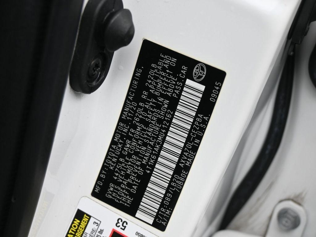 used 2021 Toyota Camry car, priced at $22,603