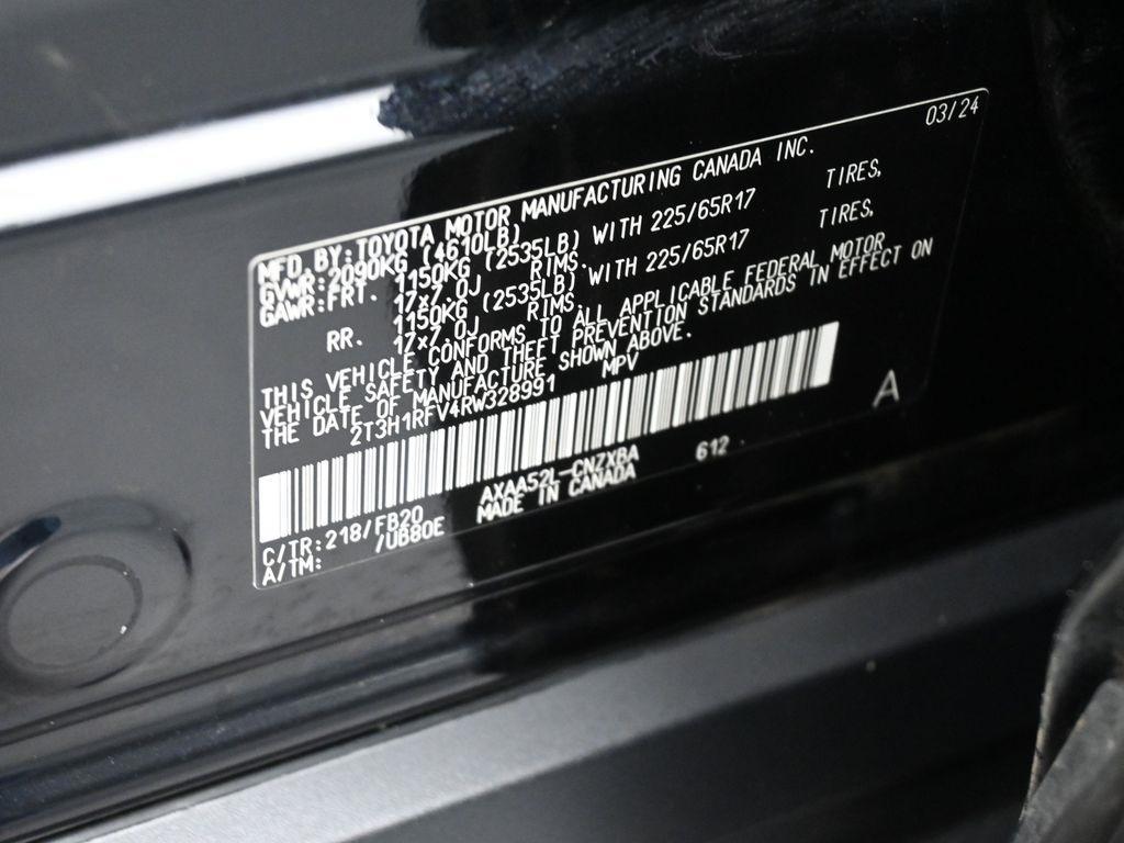 used 2024 Toyota RAV4 car, priced at $25,509