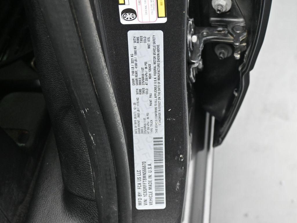 used 2021 Ram 1500 car, priced at $33,805