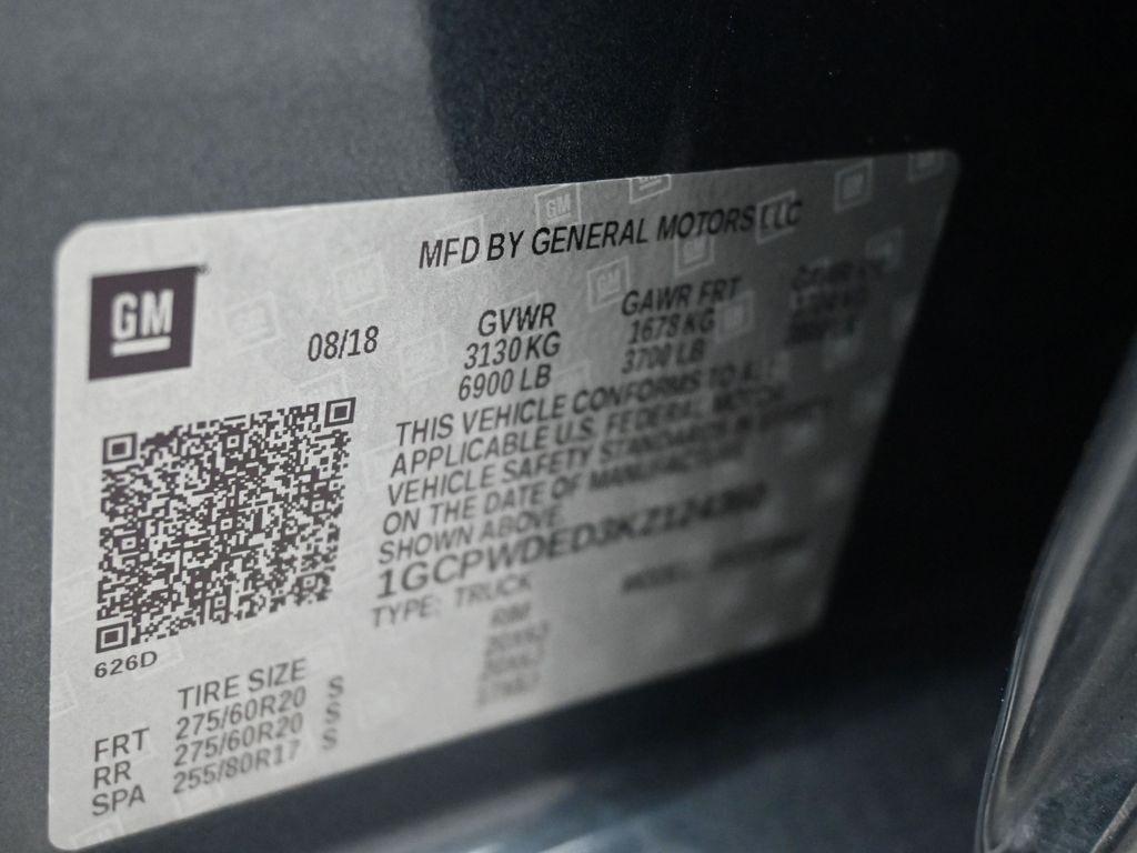 used 2019 Chevrolet Silverado 1500 car, priced at $26,464