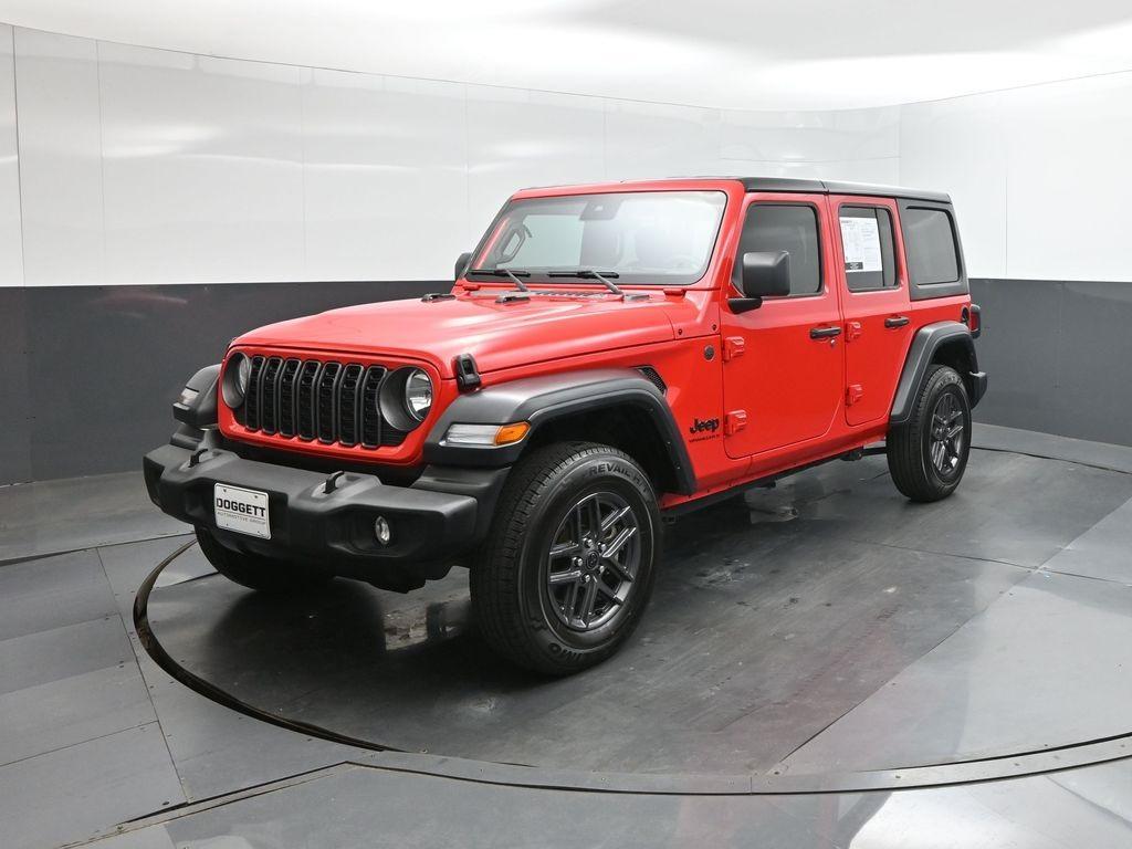 used 2024 Jeep Wrangler car, priced at $35,959