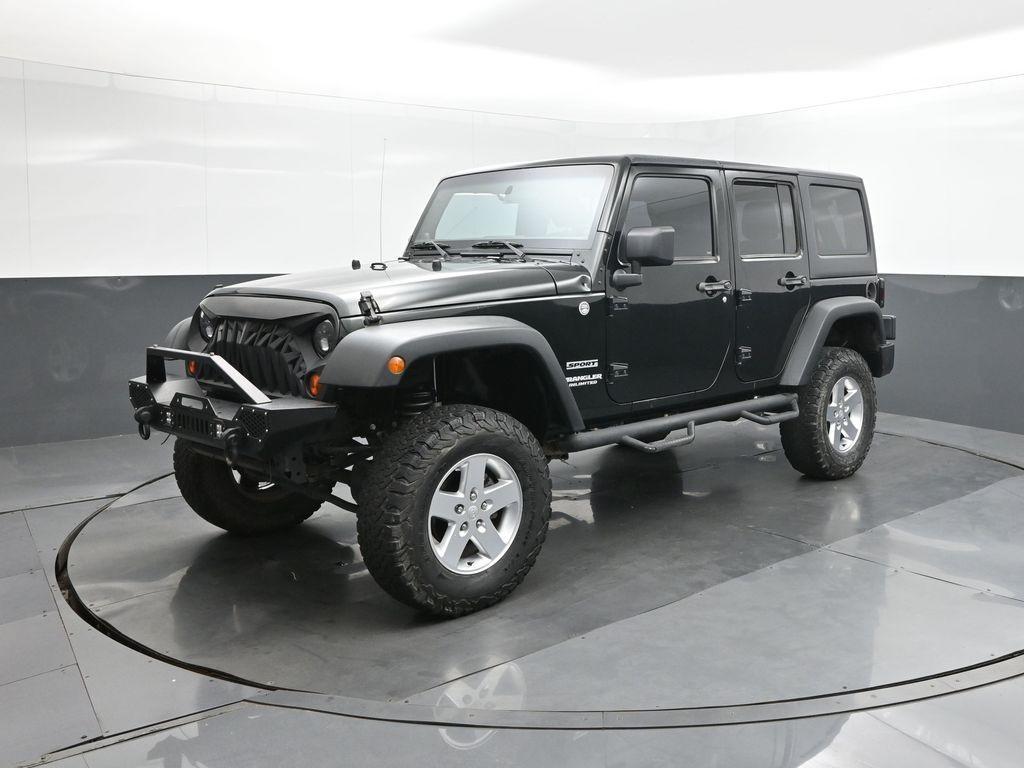 used 2012 Jeep Wrangler Unlimited car, priced at $13,152