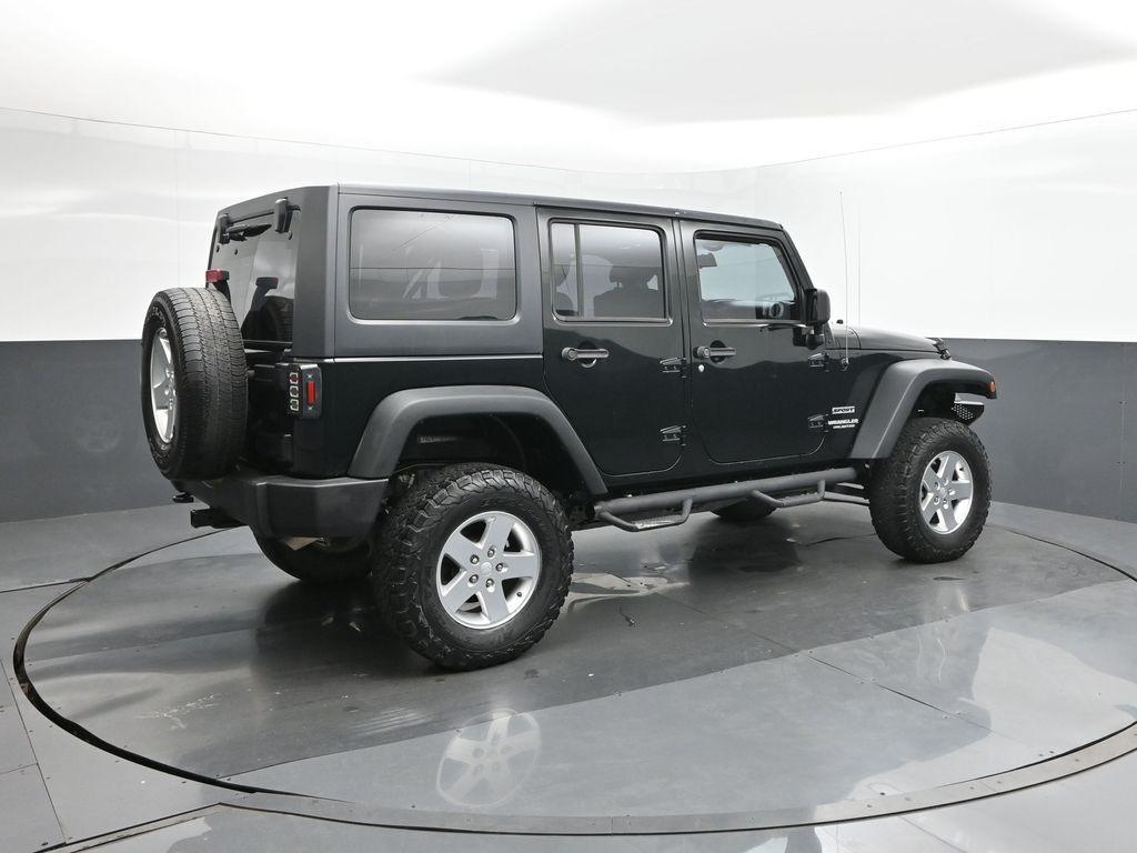used 2012 Jeep Wrangler Unlimited car, priced at $13,193