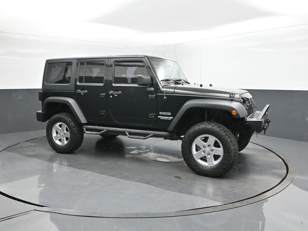 used 2012 Jeep Wrangler Unlimited car, priced at $13,193
