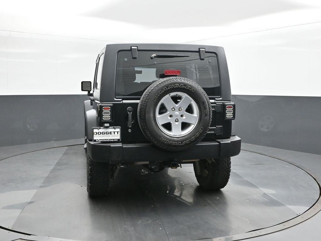 used 2012 Jeep Wrangler Unlimited car, priced at $13,193