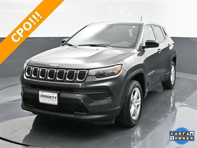 used 2023 Jeep Compass car, priced at $24,297