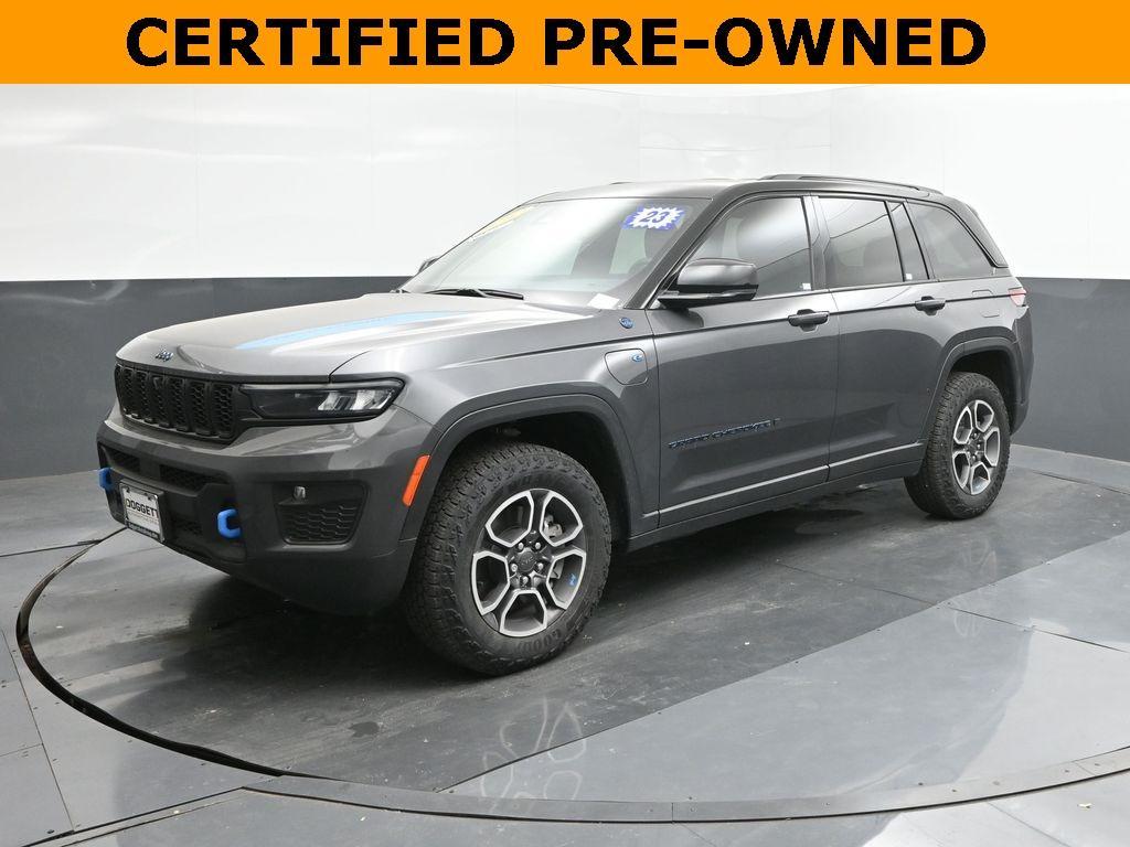 used 2023 Jeep Grand Cherokee 4xe car, priced at $43,492