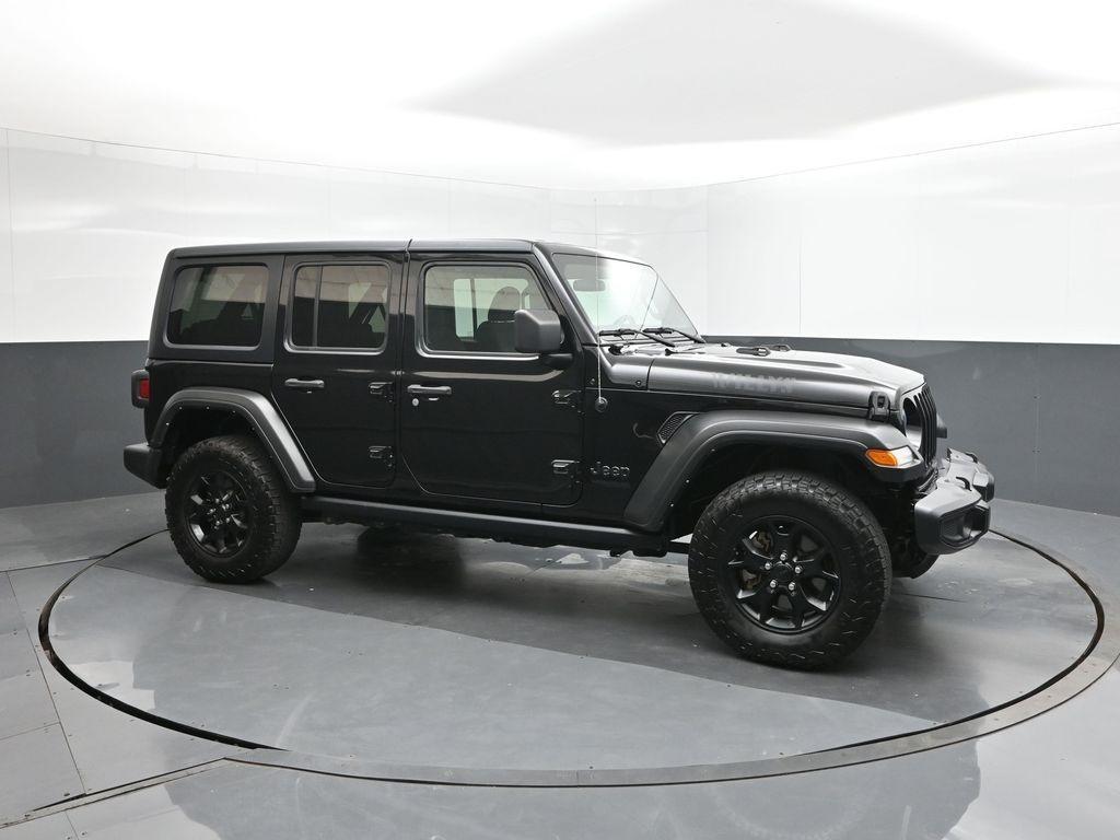 used 2021 Jeep Wrangler Unlimited car, priced at $29,765