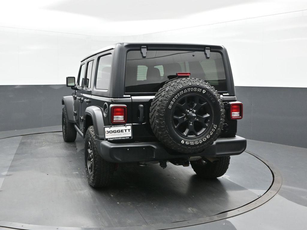 used 2021 Jeep Wrangler Unlimited car, priced at $29,765