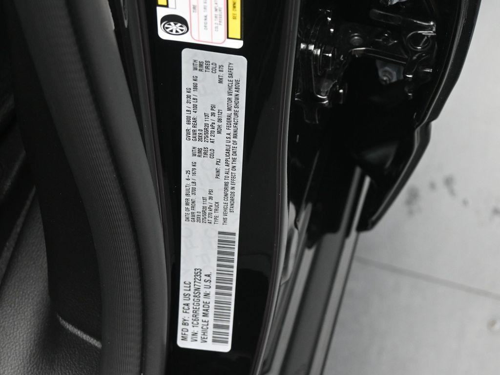 new 2025 Ram 1500 car, priced at $40,022