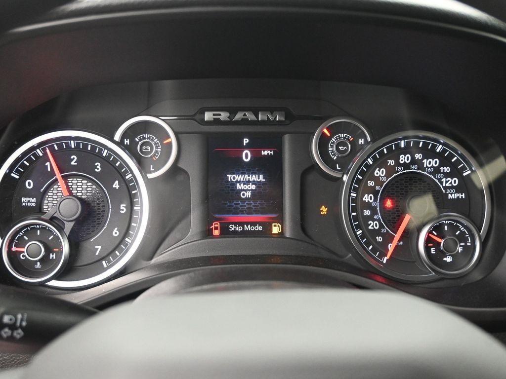 new 2025 Ram 1500 car, priced at $40,022