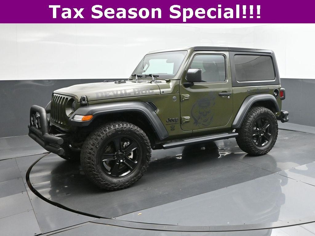 used 2023 Jeep Wrangler car, priced at $24,998