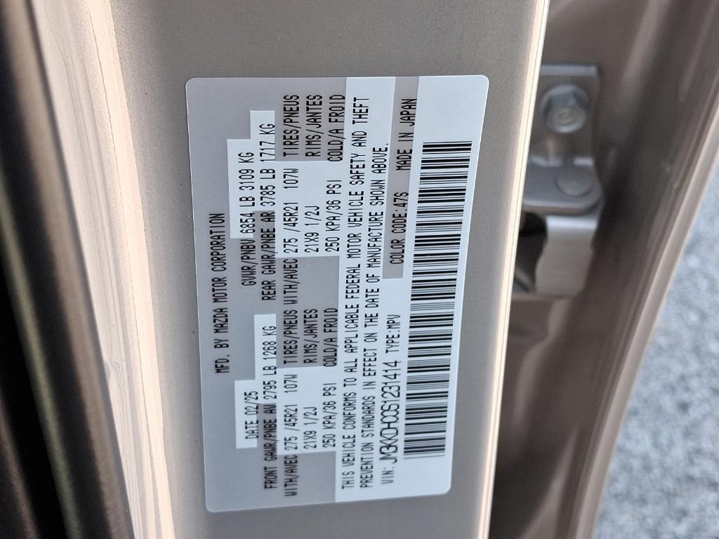 new 2025 Mazda CX-90 car, priced at $51,536