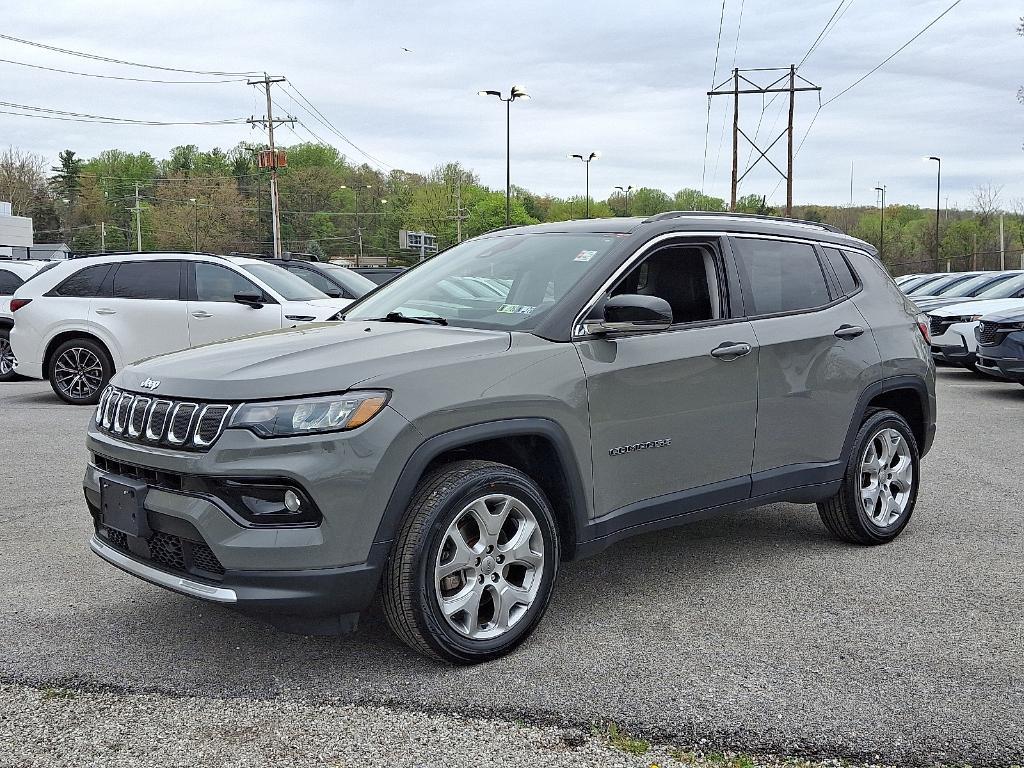 used 2022 Jeep Compass car, priced at $24,499