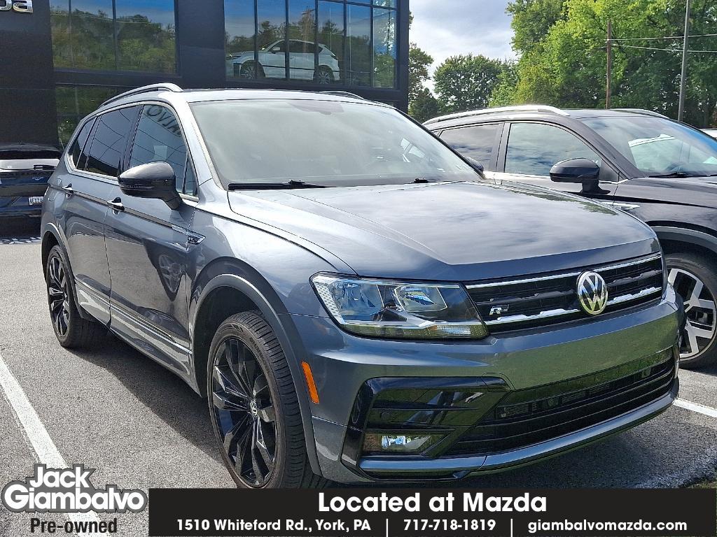 used 2021 Volkswagen Tiguan car, priced at $21,997