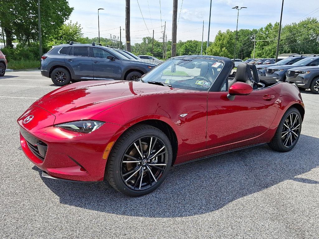 new 2025 Mazda MX-5 Miata car, priced at $37,194